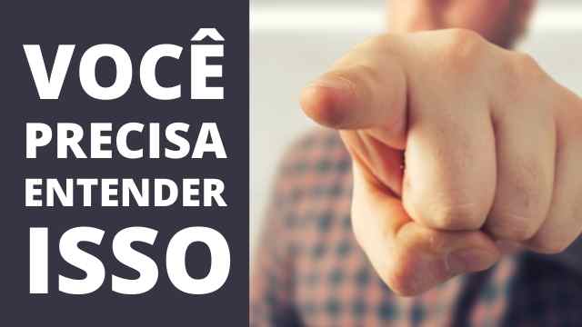OPORTUNIDADE NÃO SE ESPERA, SE CRIA