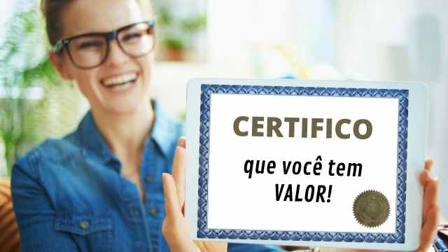 QUEM VALIDA SEU VALOR?